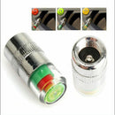 Visiable Warning Sensor Indicator Air Pressure Valve Stem Caps Tire Gauge