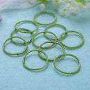 Children Rubber Band Candy Color 12 Colors 10pcs/card 3cm Headwear Accessorie