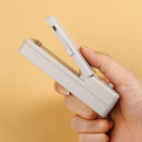 Portable Mini Sealing Household Machine Heat Sealer Plastic Capper (Grey) Newly