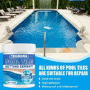 Pool Patch Swimming Pool Tile Grout Repair Kit Waterproof Base Cement C3P6