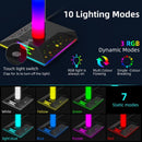 RGB Headphone Stand Dual USB Port Touch Control Desk Gaming Headset Holder