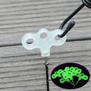 Accessories Luminous Ground Screws Tent Nail Screw Spike Hook Wind Rope Buckle