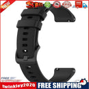 20mm Silicone Wristband Strap for Huawei Honor Magic Watch 2 42mm (Black)