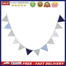 12 Flags 3.2m Double-sided Bunting Pennant Wedding Party Decorative Banner