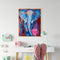 Animal Oil Paint By Numbers Kit DIY Frameless Drawing Picture for Adults Decor