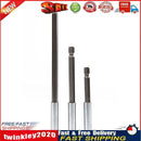 75/100/150mm Magnetic Screwdriver Extension 1/4 Hex Shank Tool Drill Bits Newly
