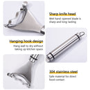 Stainless Steel Cob Stripper Easy Clean Corn Splitter Peeler Safe Kitchen T