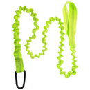 Elastic Kayak Paddle Leash Adjustable Paddle Strap (Green)
