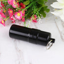 Stainless Steel Waterproof Cigarette Case 10 Cigarettes Holder Box (Black)