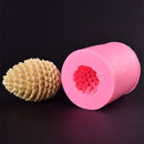 DIY Silicone Baking Pine Cone Mold Christmas Cake Soap Making Candle Mould