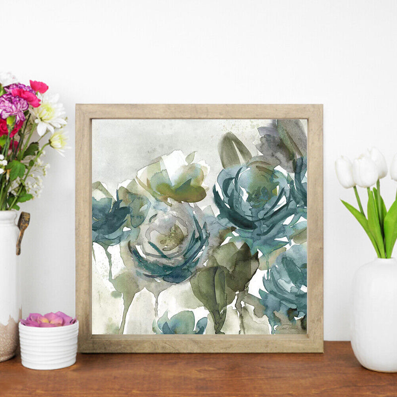 Ink Flower Oil Paint By Numbers Kit DIY Acrylic Painting Canvas Drawing Pictu