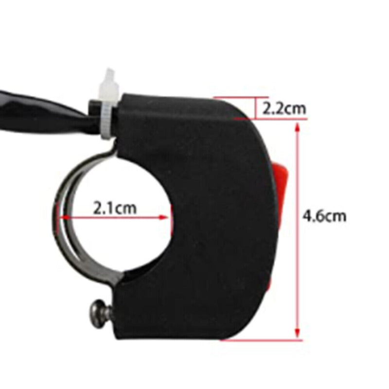 On Off Button Motorcycle Motorbike ATV Handlebar Switch for 7/8 inch Handle
