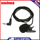 Portable Mini Clip-on Lapel Microphone 3.5mm Handsfree Capacitor Wired Mi