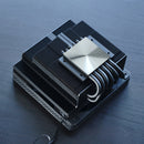 HX6200D Radiator 6 Heatpipe CPU Cooler Fan for Intel LGA 1700 1200 (Black) Newly