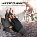5pcs Fingerless Outdoor Bicycle Anti-skid Half Finger Fishing Gloves