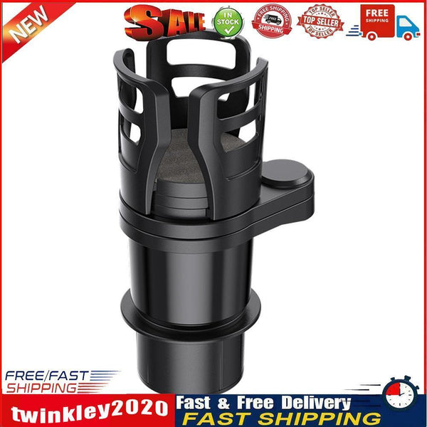 Shunwei Car Dual Cup Holder Adjustable Phone Bracket Drink Bottle Storage Newly