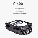 ID-COOLING IS-40X V3 Pro PWM Cooling Fan 4 Direct Contact Heatpipes CPU Cooler