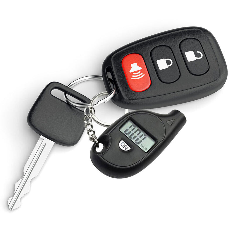 Mini LCD Digital Tire Pressure Gauge Keychain Car Tyre Air Pressure Gauge Newly