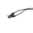 3.5mm M/F Stereo Earphone Audio Extension Cable 1M with Volume Control