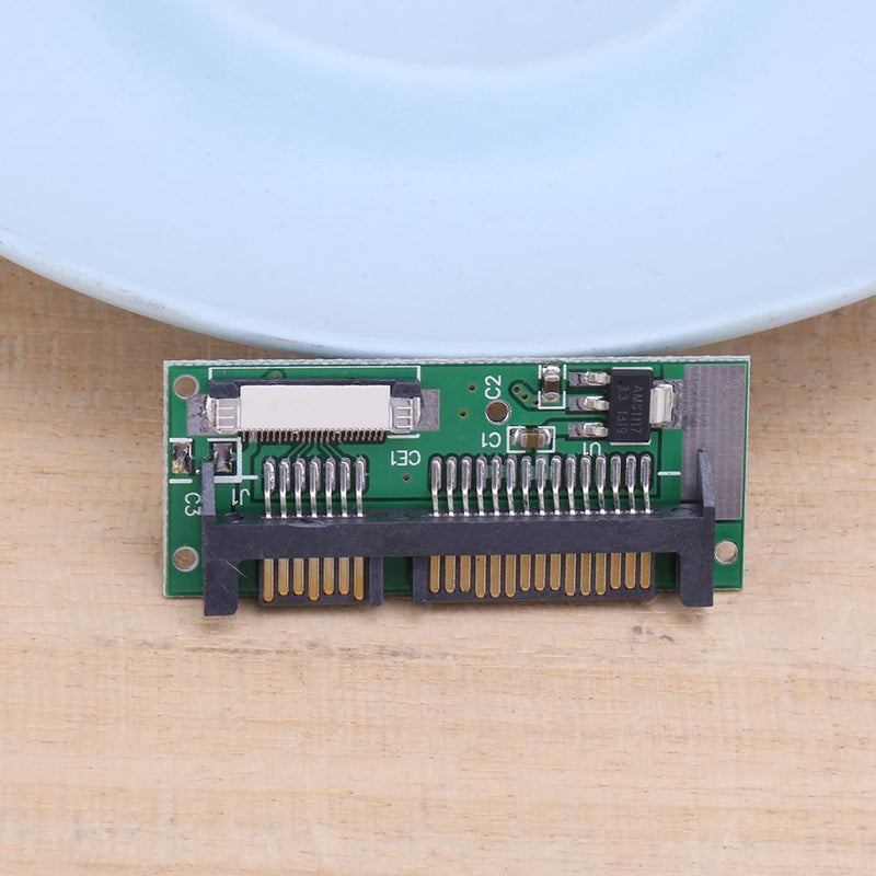 1.8""-LIF, 2.5"" SATA-24Pin ZIF to 22Pin SATA Converter Adapter Card
