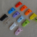 30Pcs Baby Plastic Pacifier Clip Holder Soother Mam Infant Dummy Clips