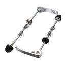 Pair Bike Bicycle Cycling Wheel Hub Skewers Quick Release Bolt sliver
