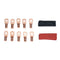 Various Cable Ties for High Performance Copper Batteries with 8 AWG + 2:1 Schru