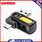 2 in 1 USB OTG Card Reader Micro USB OTG TF SD Card Reader Adapter (Yellow)