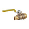 1/2" to 1/4" Male Brass Ball Valve Shut Off Switch And Fitting Male Female P5K7
