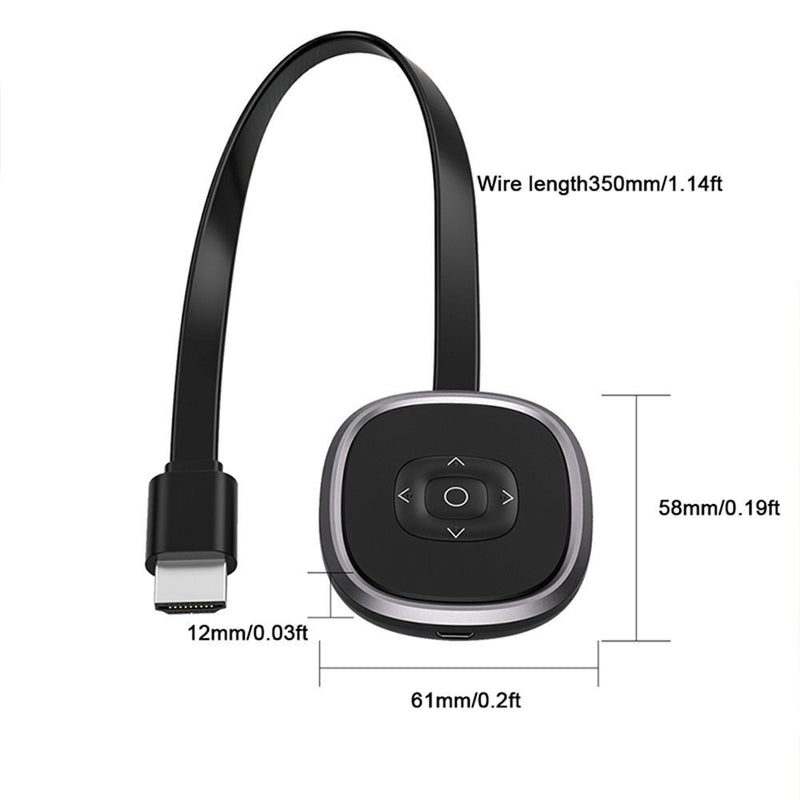 DLNA AirPlay 4K HD Wireless Display Receiver Wifi TV Dongle TV Stick Miracast