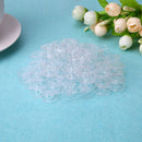 50pcs Empty Coils Plastic Transparent Sewing Machine Coils Sewing Thread