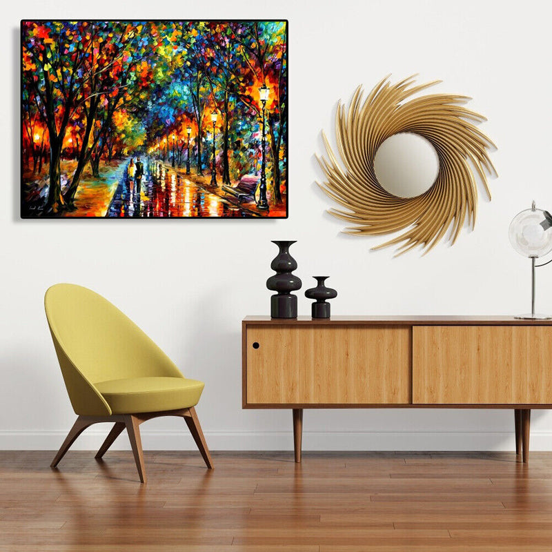 Painting By Numbers DIY Romantic Stroll Canvas Oil Art Picture Home Decor Kit