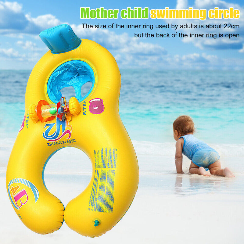 Baby Pool Float Inflatable Mommy Me Swim Float Swimming Pool Accessories