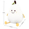 with Timer Switchable Multiple Colors Silicone Pear Cute Soft Night Light