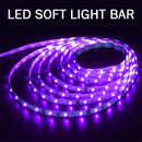 UV LED Strip Light 5V DC 5050 Ribbon Ultraviolet Tape Lamp for DJ Fluorescence