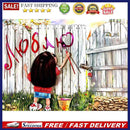 5D DIY Girls Drawing Full Square Drill Diamond Painting Rhinestones Embroid