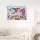 5D Special Shaped Diamond Painting Kit Rhinestone DIY Rainbow Horn Horse Newly