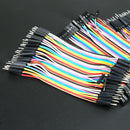 120pcs  Color Ribbon Line Breadboard Dupont Cable Jump 10cm Jumper Wire Newly
