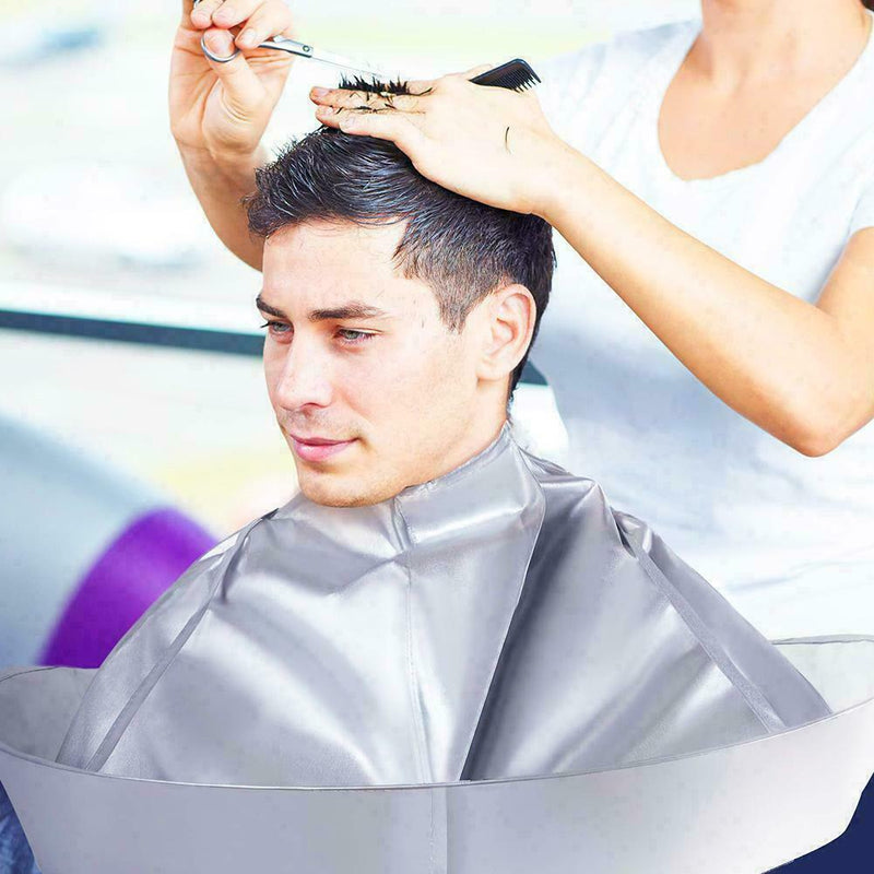 Hair Cutting Cloak Umbrella Hairdressing Cape Catcher Family Cover F8J0 R1F8
