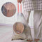 Gray 15pcs Household Portable Thicken Garbage Bag Drawstring S1Z8 Closure V W9M3