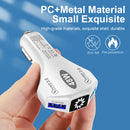 Portable Mobile Phone Fast Charging Adapter 48W 2 Ports USB QC3.0 Car Charger