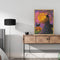 Frameless Oil Paint By Numbers DIY Witch Picture Craft Living Room Decoration