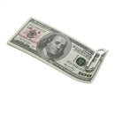Stainless Steel Metal Money Clips Paper Clip Holder Folder