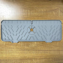 Faucet Absorbent Mat Sink Splash Guard Drying Pads for Kitchen RV (Grey) Newly