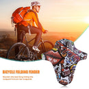 Bicycle Front Fork Rear Tire Wheel Wings Fenders Plastic MTB Mountain Bike Gear