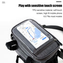 Mountain Bike Carrier Pouch Bicycle Front Handlebar Touch Screen Pannier Bags