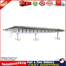 23cm 46g Simulation Fishing Lures Artificial Wobbler 13 Segments Bait (B) Newly