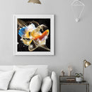 Full Embroidery Stamped Koi Fish DIY 11CT Eco-Cotton Thread Art Cross Stitch Kit
