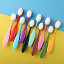 10pcs Colorful Ink Blending Brush Painting Drawing Flat Brushes Art DIY Too