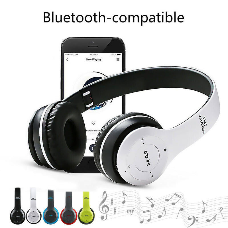Stereo Over-Head Gamer Headphones for Sports Computers Wireless Game Accessories